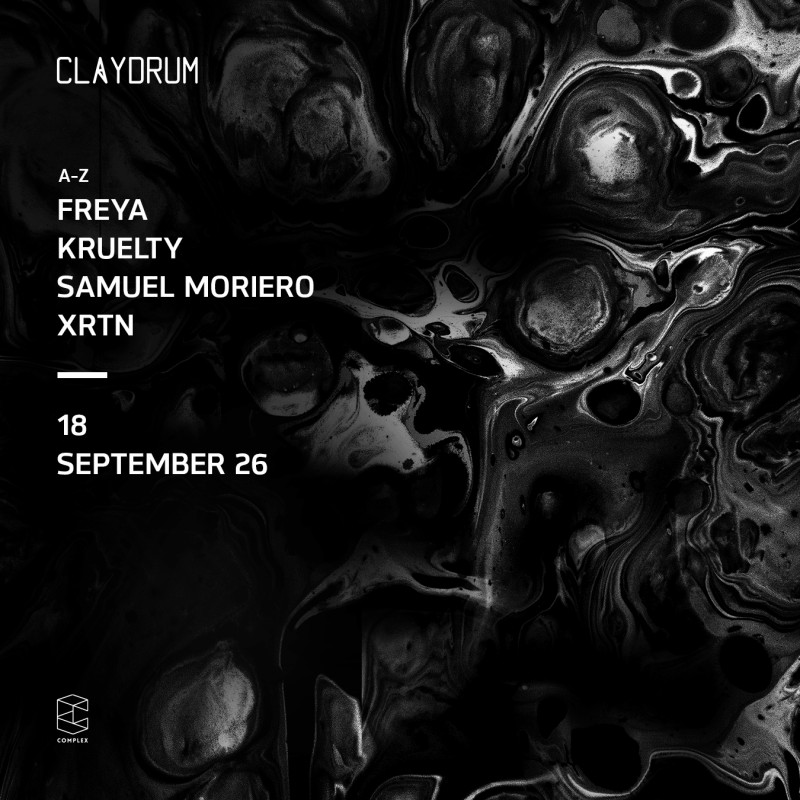 Claydrum presents Kruelty / Samuel Moriero / XRTN / Freya