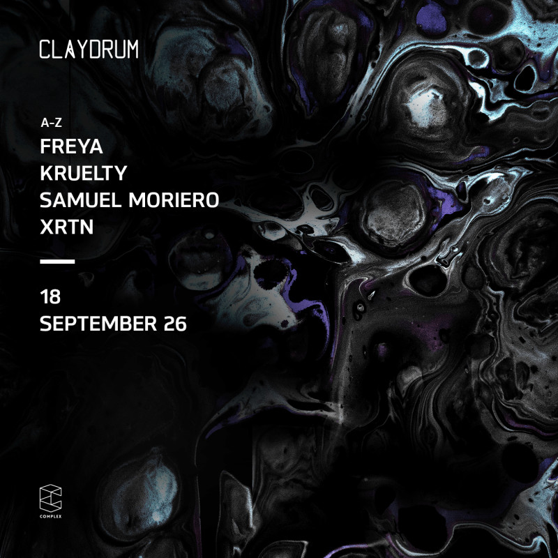 Claydrum presents Kruelty / Samuel Moriero / XRTN / Freya