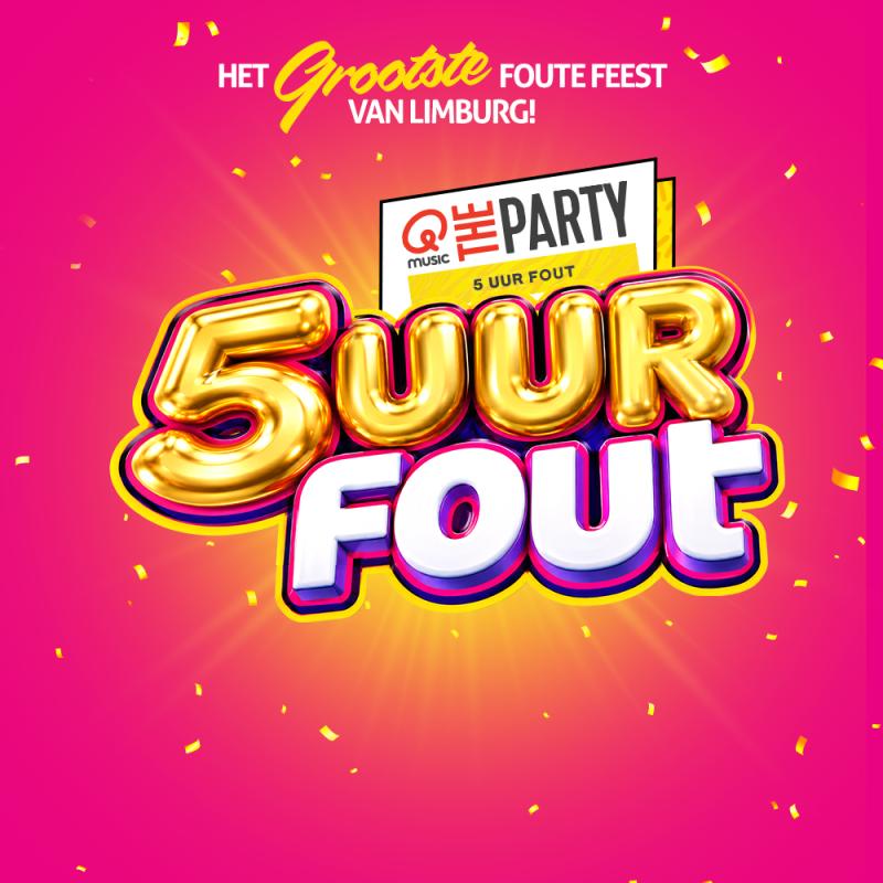 Qmusic The Party 5 Uur Fout met de Vengaboys in Complex, Maastricht